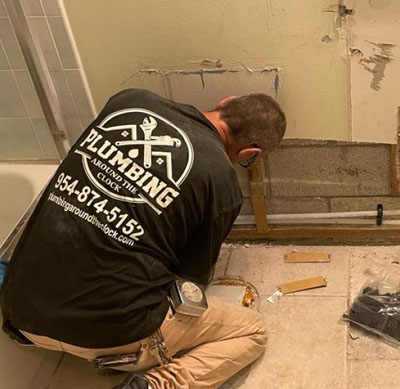 Professional installation and repair of tub and shower fixtures in Fort Lauderdale