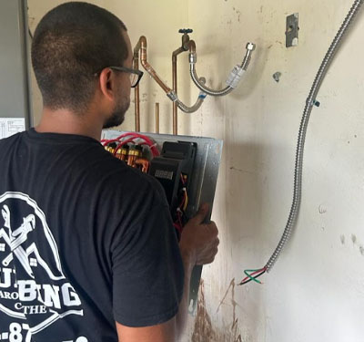 Emergency plumbing repair