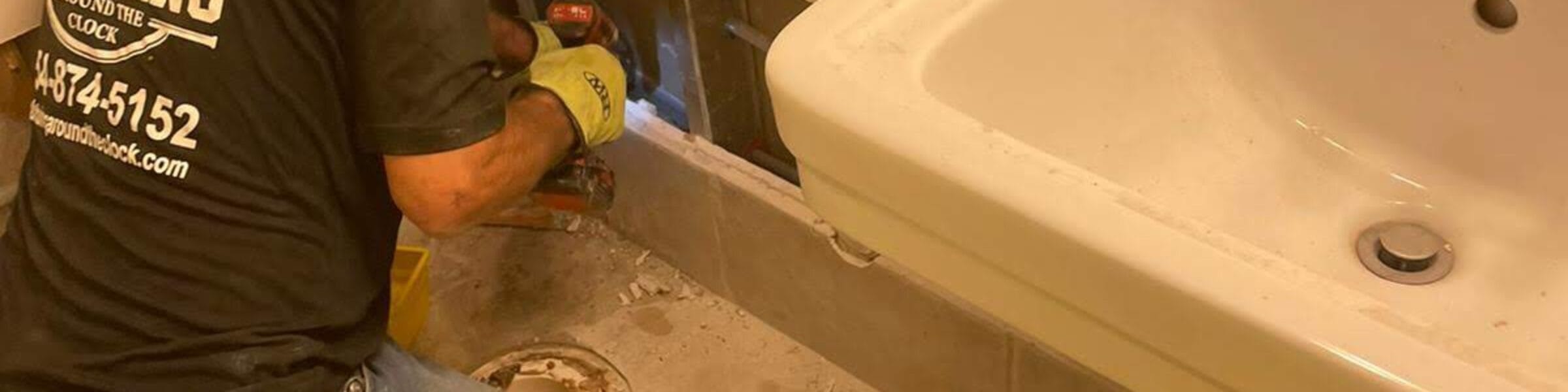 Plumbing around the clock